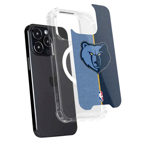 NBA Memphis Grizzlies Canvas iPhone 16 Pro MagSafe Case